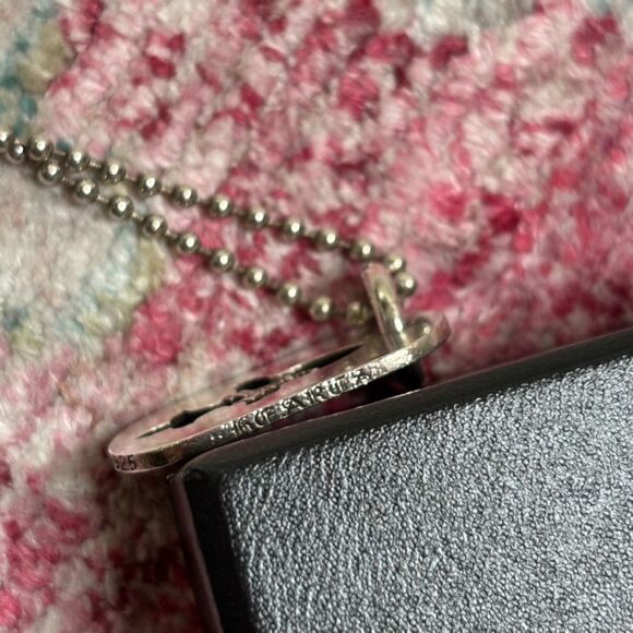 Chrome Hearts Dagger Cross Dog Tag Necklace - Picture 5 of 10